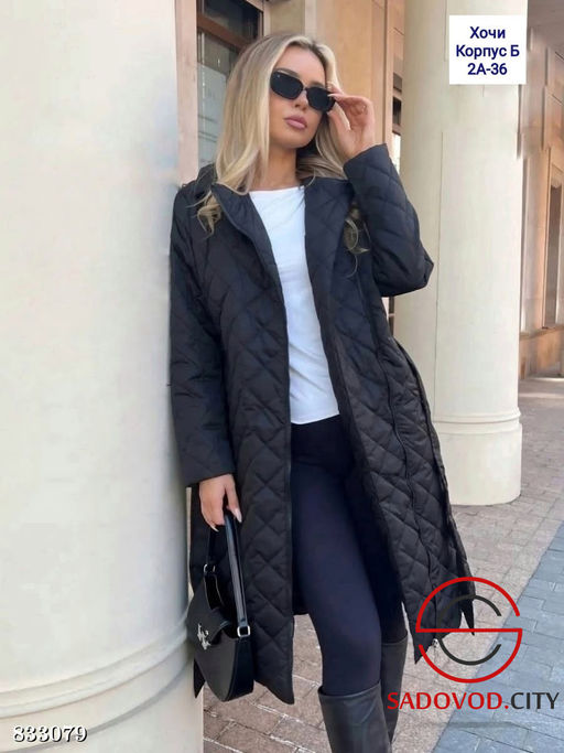 Куртка женская с поясом - Bruno фото 4