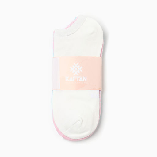 Носки женские укороченные KAFTAN Nude, набор 3 пары, р. 36-39 (23-25 см)