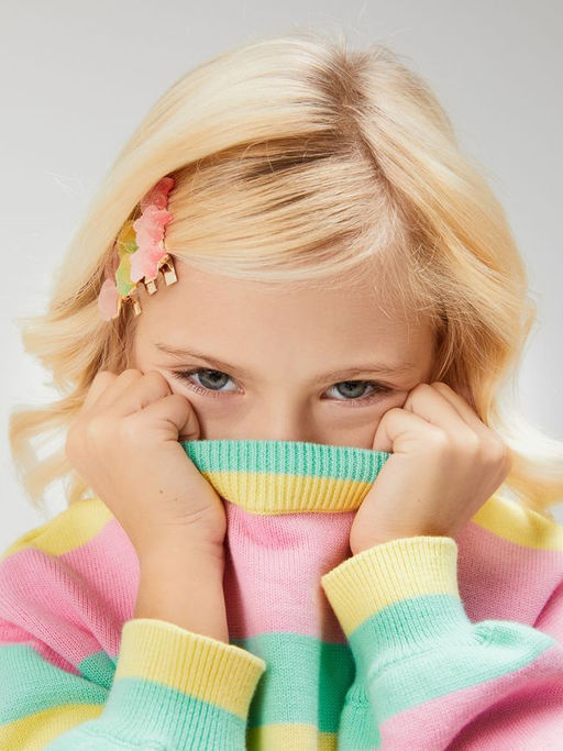 ACOOLA / Джемпер детский для девочек Aster полоска  фото 6