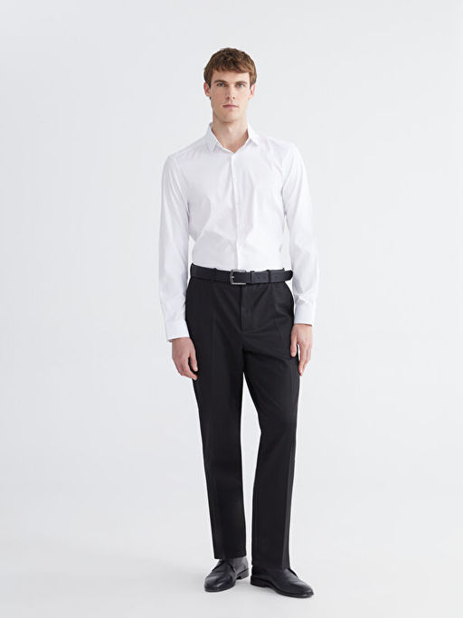 Slim Fit Uzun Kollu Erkek G?mlek