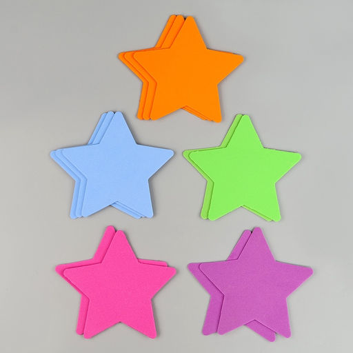 Набор фигурок из EVA «Звёздочка», 12 шт., цвет МИКС
