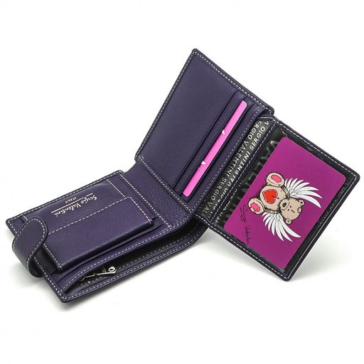 Маленький женский кожаный кошелек Sergio Valentini СВ 8094-014 фото 3