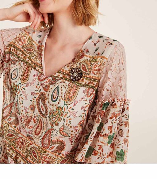 Блузка, пестрая - Heine фото 5