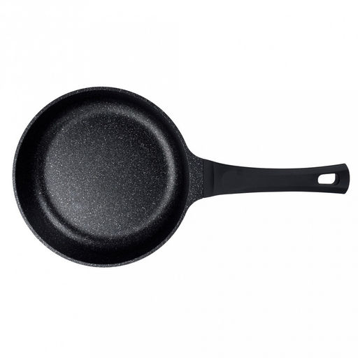 Сковорода с тефлоновым покрытием д22см "Мегаполис Серебро Induction", h5,1см, s0,36-0,4см, ручка из термостойкого пластика (Россия) Подходит для индукционных плит.