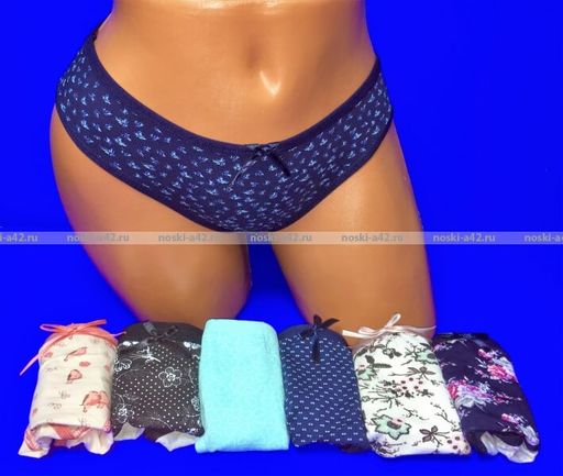 Цена за 7 шт. Трусы женские Miss Emma Неделька Турция M (42-44) - For you фото 4