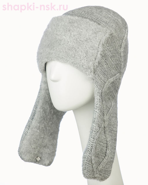 03024BKEM Алсу Ушанка женская флис (56-58)