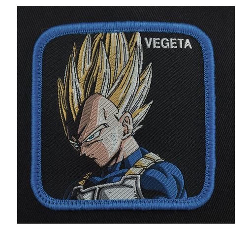 Бейсболка CAPSLAB арт. CL/DBZ/1/VE3 Dragon Ball Vegeta Saiyan (черный / синий)  фото 3