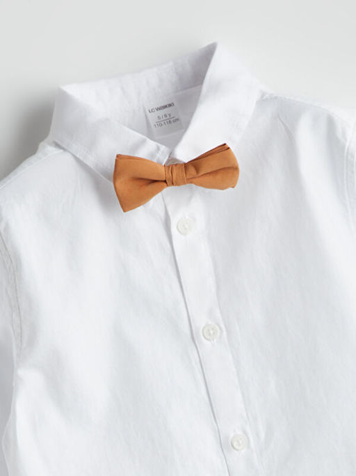 Papyonlu Basic Erkek ?ocuk G?mlek