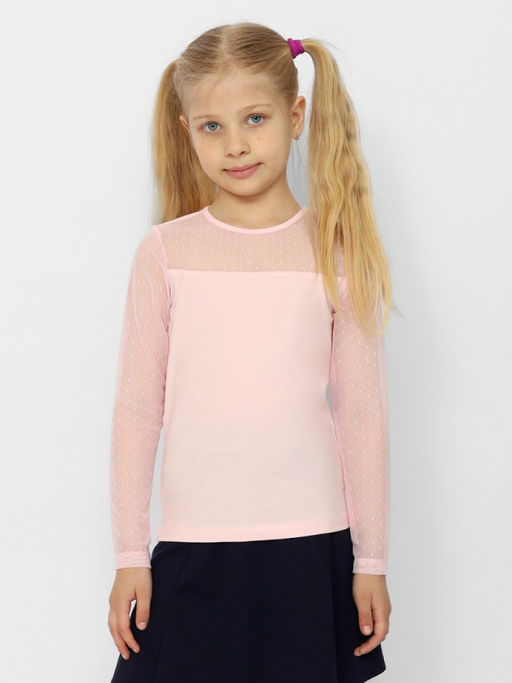 CRB wear/CWJG 63598-27 Джемпер для девочки,розовый/Ex.Cherubino