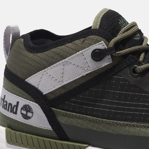 Мужские кроссовки для активного отдыха Timberland Field Trekker Mid Fabric зеленые  фото 7
