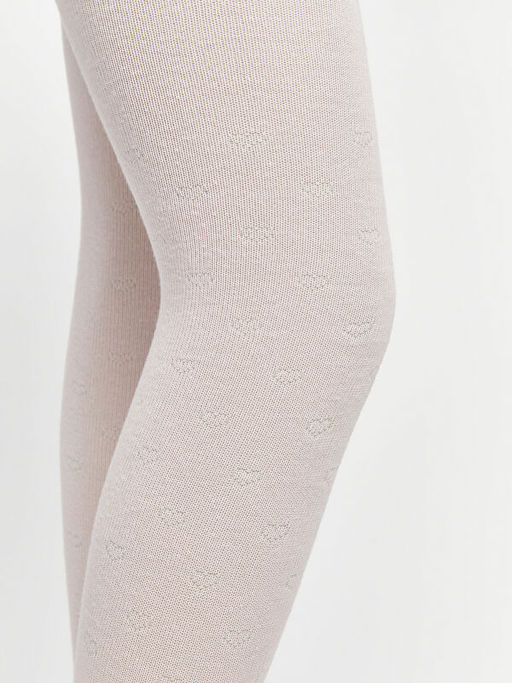 Desenli K?z ?ocuk K?lotlu ?orap 2li