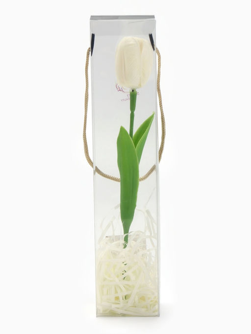 Мыльный белый тюльпан в коробке - SB BEAUTY фото 2