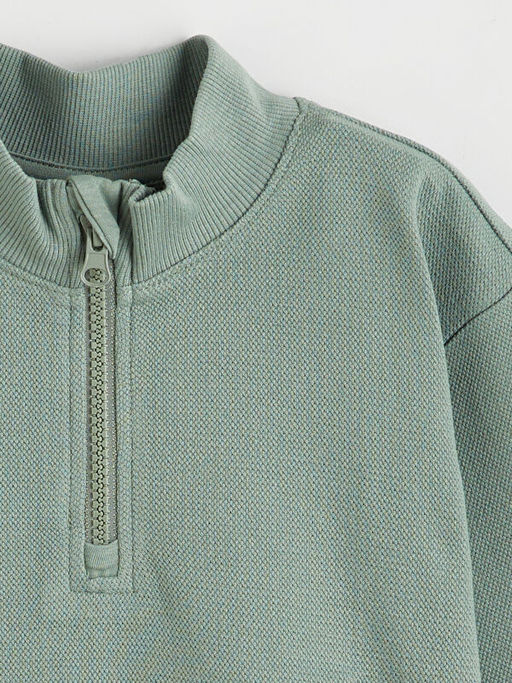 Dik Yaka Erkek ?ocuk Sweatshirt