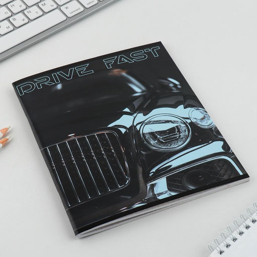 Цена за 5 шт. Тетрадь в клетку, 48 л., А5, на скрепке, блок №2 Машины МИКС - Artfox study фото 11