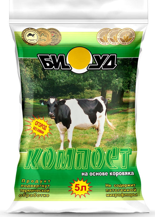 ТОНЭКС БИУД Компост сухой КРС 5 л (6 шт./упак.)