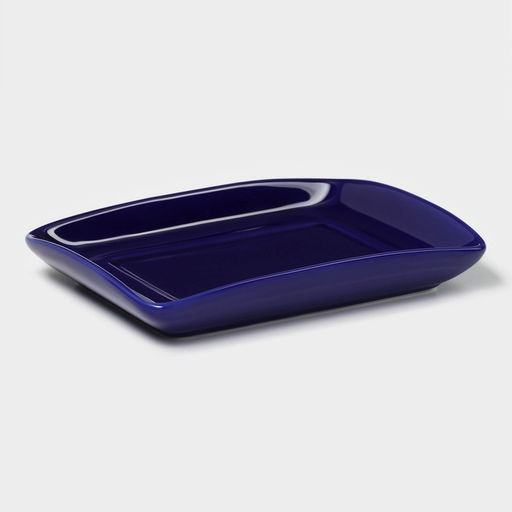 Маслёнка Доляна «Лимон», 17×12×8,5 см, доломит, белая