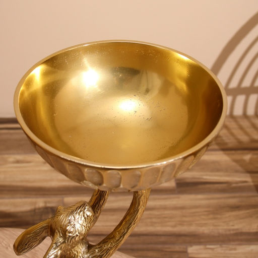 Конфетница Кролик, 24?24?54 см, алюминий