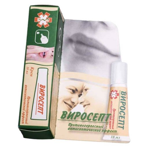 Виросепт крем, 10мл