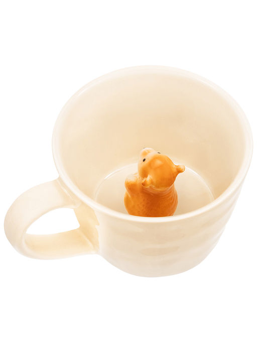 Кружка 300 мл 14*10*7,5 см Медвежонок с фигуркой внутри, фарфор - Elan gallery фото 4