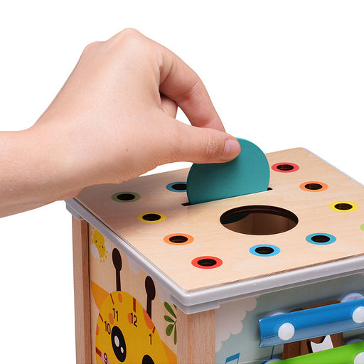 Бизиборд-Куб развивающий "Любимая ферма"