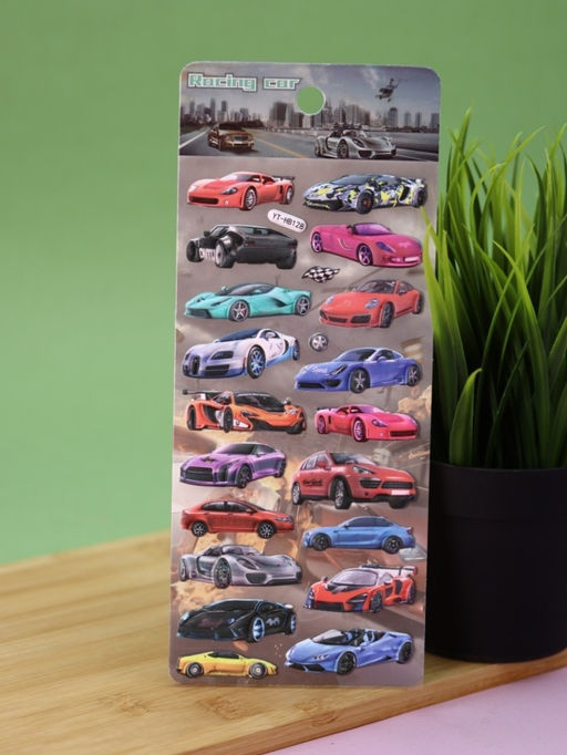 Наклейки объемные Car (9*22,5 см) - I likegift фото 2