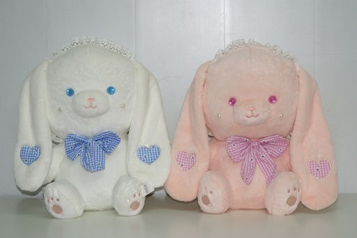 Мягкая игрушка Зайка с цветными глазами 50 см (арт. 2022/50) - Storyland фото 3