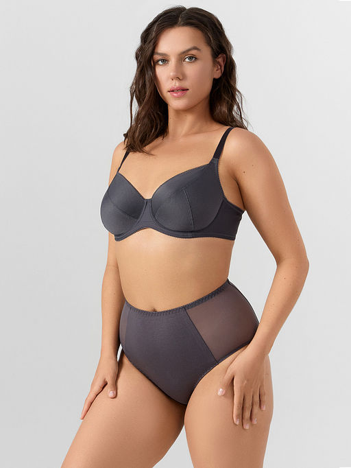 Бюстгальтер макси женский серый - Mark formelle фото 2