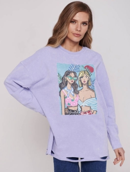 ЖЕНСКАЯ ФУТБОЛКА С ДЛИННЫМ РУКАВОМ - Little secret фото 12