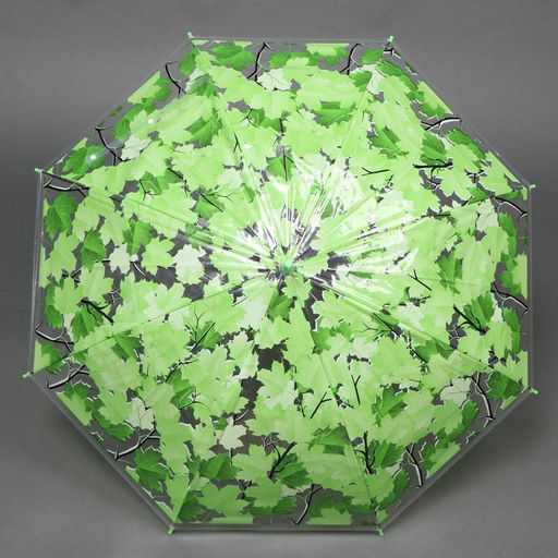 Зонт - трость полуавтоматический Листопад, 8 спиц, R = 45 см, цвет МИКС - Simaland фото 7