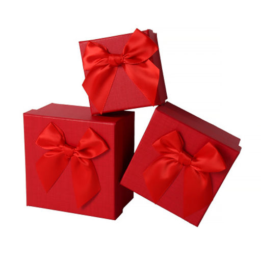 Коробка подарочная Прямоугольная набор 3 штуки / 1313 /уп 96/ - Галеонтрейд фото 2