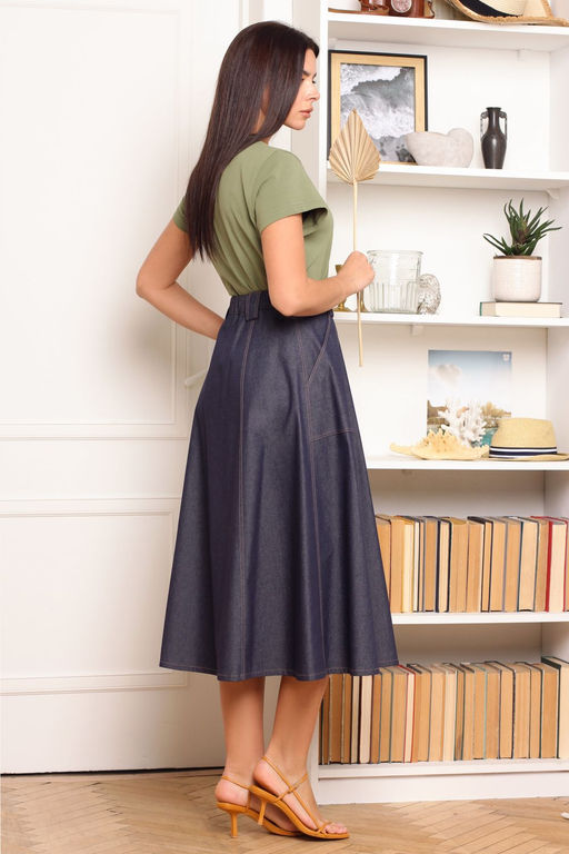 Футболка AURA 2016-164-Р хаки  фото 2