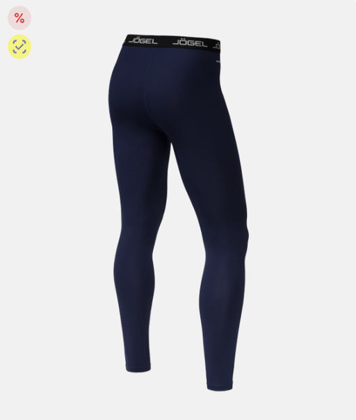 Тайтсы компрессионные теплые Jogel PerFormDRY Baselayer Warm Tights, темно-синий.  фото 4