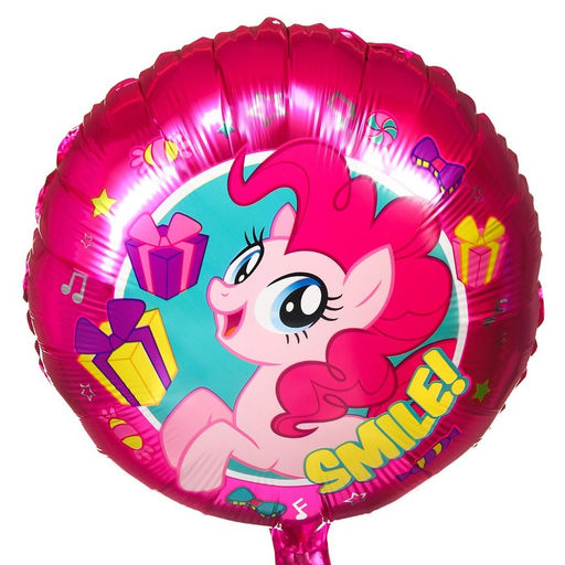 Цена за 2 шт. Шар воздушный «Пинки Пай», 18 дюйм, фольгированный, My Little Pony