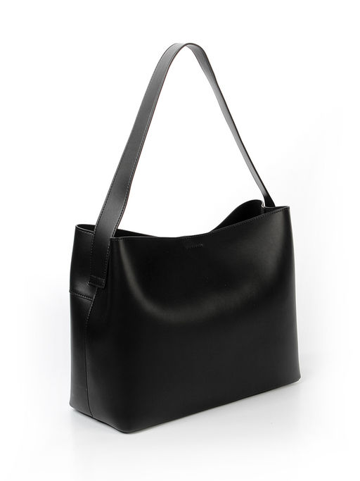 LACCOMA сумка M1077-черный натуральная кожа хлопок