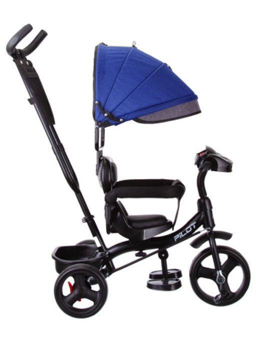 Велосипед трехколесный Pilot с ручкой управления