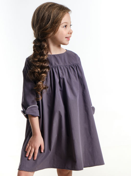 Платье Boho для девочки UD 2348 графит - Mini maxi фото 3