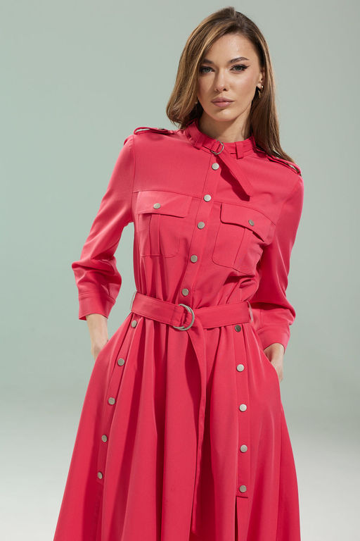 Платье Kaloris 2085S-Р ягода  фото 7