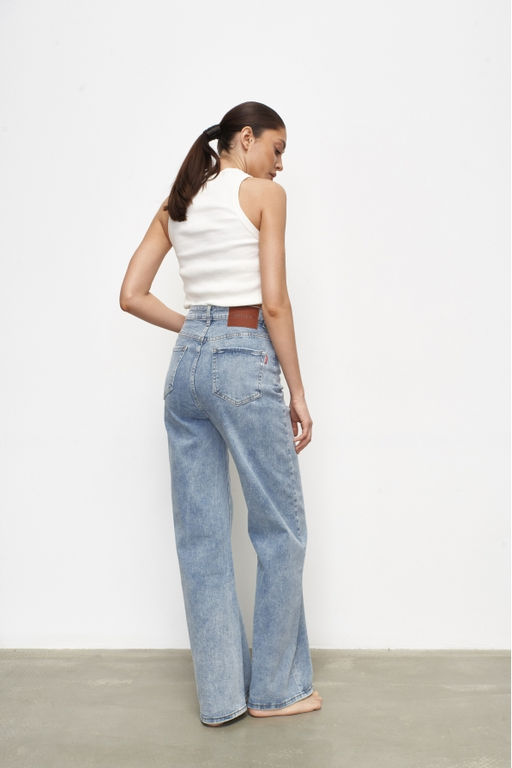 Джинсы Bootcut Light blue - Erist store фото 5