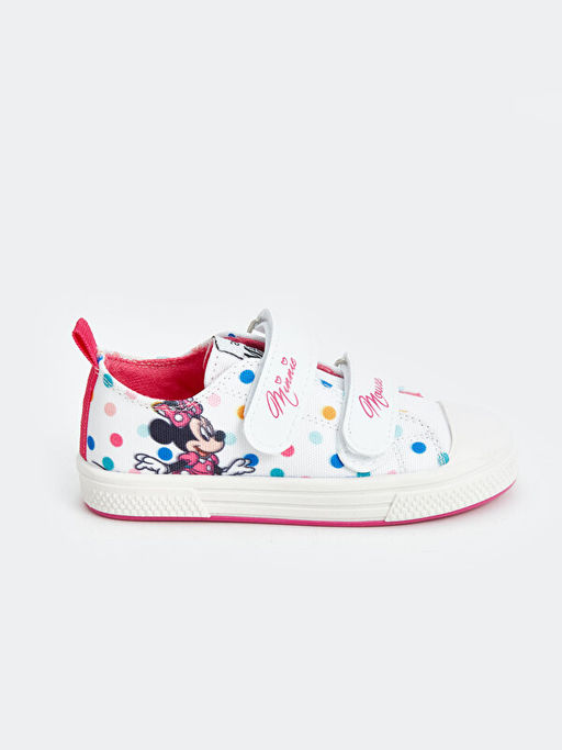 Minnie Mouse Bask?l? K?z Bebek Spor Ayakkab? - Waikiki фото 2