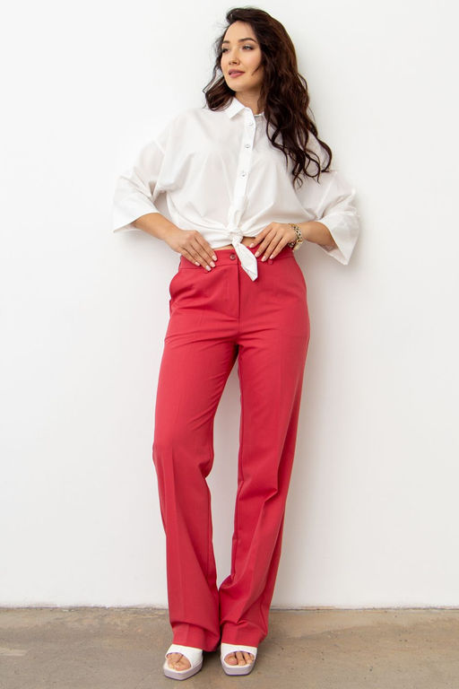 Брюки АБ-1004 кармин