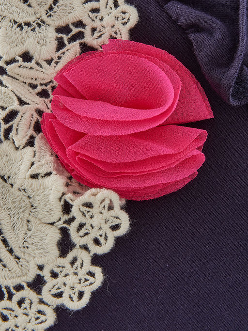 Платье для девочки UD 4011 кофе - Mini maxi фото 4