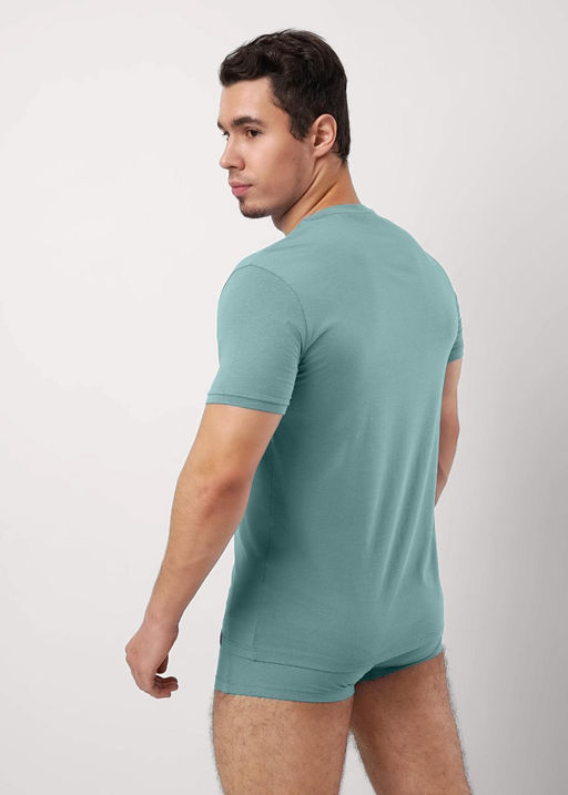 CLE MF608311 Фуфайка муж модал т.голубой - Clever wear фото 2