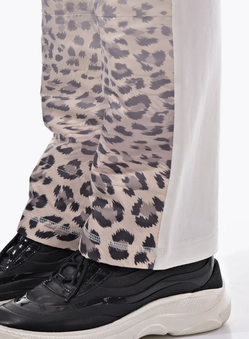 Брюки из тонкого футера  комбинированные с плащевкой . - А+б коллекция фото 30