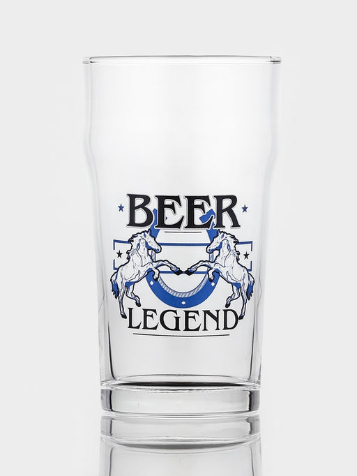 Стакан для пива "Пейл-эль" "Лошади. Beer Legend" 570 мл