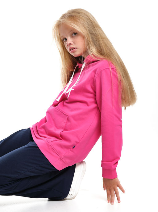 Толстовка с капюшоном с принтом UD 7422 малина - Mini maxi фото 6