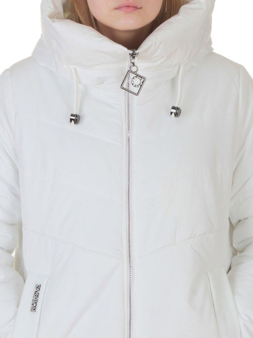 M-9090 WHITE Куртка зимняя женская (200 гр. холлофайбер)