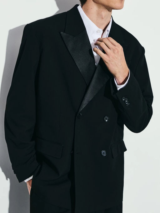 Пиджак с атласными лацканами / Zarina