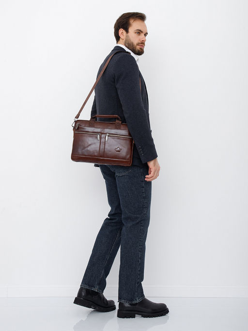 Портфель 33773Z coffee Zinimsk