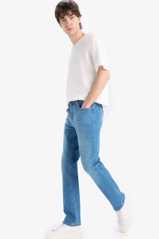 Sergio Regular Fit Normal Kal?p Normal Bel Boru Paca Jean Pantolon - Defacto фото 3