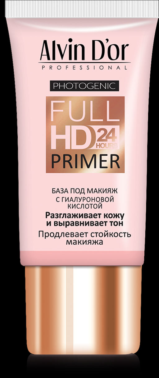Alvin Dor SP-02 База под макияж Full Hd primer 24hours (розовая) 25мл